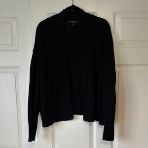 Banana Republic Black Open Cardigan
